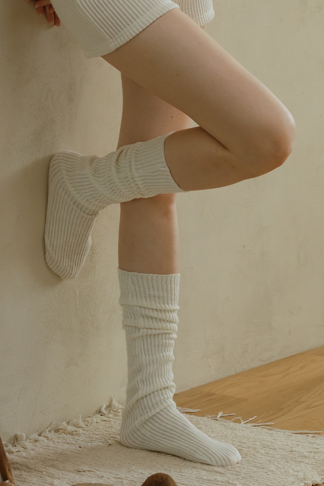 Knit warmer socks (3color)